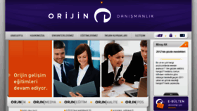 What Orijindanismanlik.com website looked like in 2018 (5 years ago)