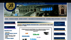 What Ordineavvocativiterbo.it website looked like in 2018 (5 years ago)