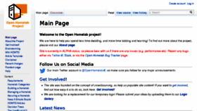 What Openhomelab.org website looked like in 2018 (5 years ago)