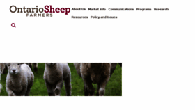 What Ontariosheep.org website looked like in 2018 (5 years ago)