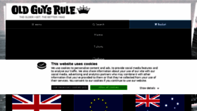 What Oldguysruleuk.co.uk website looked like in 2018 (5 years ago)