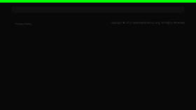 What Openwebdirectory.org website looked like in 2018 (7 years ago)