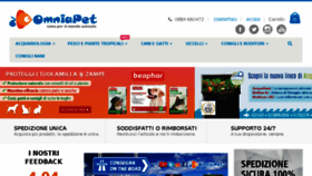 What Omniapet.it website looked like in 2018 (5 years ago)