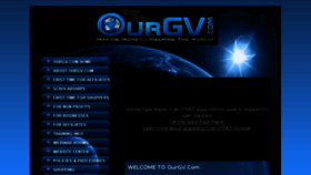 What Ourgv.com website looked like in 2018 (5 years ago)