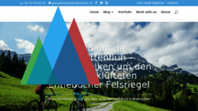 What Outsideisfree.ch website looked like in 2018 (5 years ago)