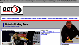 What Ontariocurlingtour.com website looked like in 2018 (5 years ago)