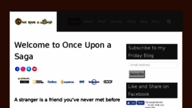 What Onceuponasaga.dk website looked like in 2018 (5 years ago)