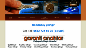 What Osmanbey-cilingir.com website looked like in 2018 (5 years ago)