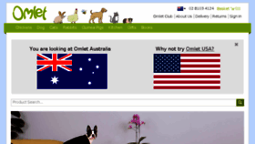 What Omlet.com.au website looked like in 2018 (6 years ago)