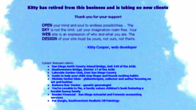 What Openskywebdesign.com website looked like in 2018 (7 years ago)