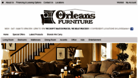 What Orleansfurniture.com website looked like in 2018 (5 years ago)