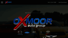 What Oxmoorautogroup.com website looked like in 2018 (5 years ago)