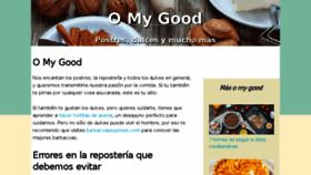 What Omygood.es website looked like in 2018 (5 years ago)