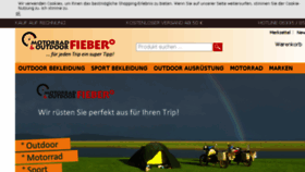 What Outdoorfieber-shop.de website looked like in 2018 (5 years ago)