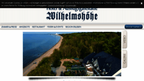 What Ostseehotel-wilhelmshoehe.de website looked like in 2018 (5 years ago)