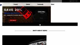 What Oedro.com website looked like in 2018 (5 years ago)
