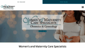 What Obgyncareorlando.com website looked like in 2018 (5 years ago)