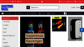 What Onlineelektroniksigara.com website looked like in 2018 (5 years ago)