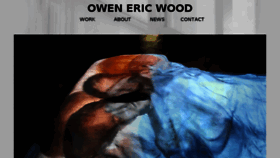 What Owenericwood.com website looked like in 2018 (5 years ago)