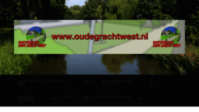 What Oudegrachtwest.nl website looked like in 2018 (8 years ago)