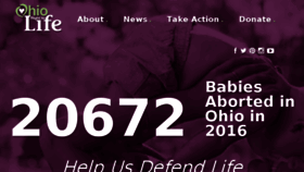 What Ohiolife.org website looked like in 2018 (5 years ago)
