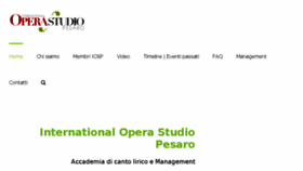 What Operastudiopesaro.com website looked like in 2018 (5 years ago)