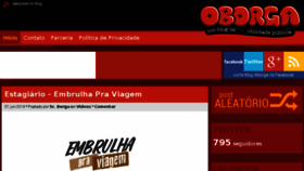 What Oborga.com.br website looked like in 2018 (5 years ago)