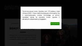 What Opium.org.pl website looked like in 2018 (5 years ago)