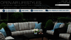 What Openairlifestylesllc.com website looked like in 2018 (5 years ago)