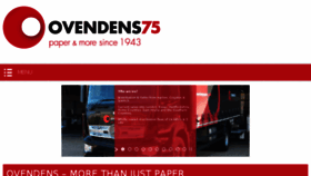 What Ovendenpapers.co.uk website looked like in 2018 (5 years ago)