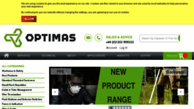 What Optimascomponents.com website looked like in 2018 (5 years ago)