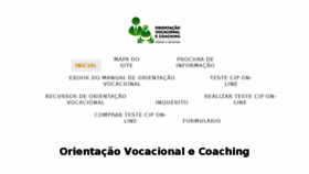 What Orientacao-vocacional.com website looked like in 2018 (5 years ago)