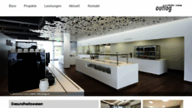 What Outlog-architektur.ch website looked like in 2018 (7 years ago)