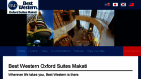 What Oxfordsuitesmakati.com website looked like in 2018 (5 years ago)