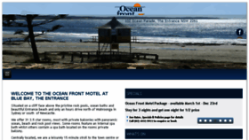 What Oceanfrontaustralia.com website looked like in 2018 (5 years ago)