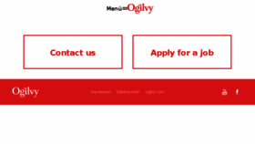 What Ogilvy.de website looked like in 2018 (5 years ago)