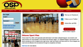 What Ottawasportplus.com website looked like in 2018 (5 years ago)