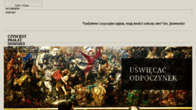What Opusdei.pl website looked like in 2018 (5 years ago)