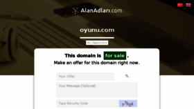 What Oyunu.com website looked like in 2018 (5 years ago)