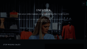 What Onestock-retail.com website looked like in 2018 (5 years ago)