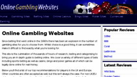 What Onlinebetting.eu website looked like in 2018 (5 years ago)