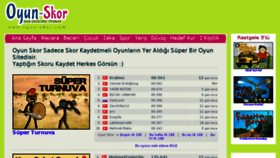 What Oyun-skor.com website looked like in 2018 (5 years ago)
