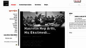 What Ozan-arif.net website looked like in 2018 (5 years ago)