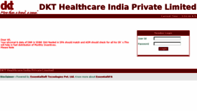 What Otc.dktindiasfa.in website looked like in 2018 (5 years ago)