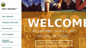 What Onlyorganic.org website looked like in 2018 (5 years ago)