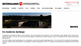 What Oestergaards-dyreklinik.dk website looked like in 2018 (5 years ago)