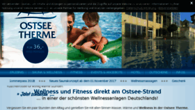 What Ostseetherme.de website looked like in 2018 (5 years ago)