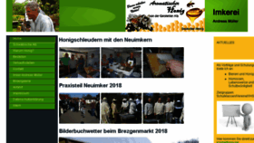 What Ostalbhonig.de website looked like in 2018 (5 years ago)