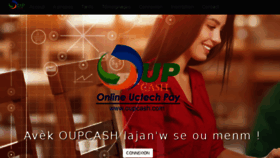 What Oupcash.com website looked like in 2018 (5 years ago)