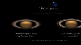 What Orionoptics.co.uk website looked like in 2018 (5 years ago)